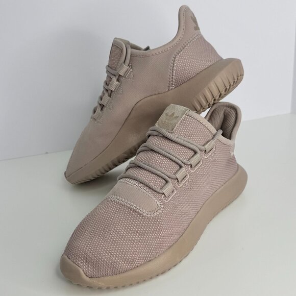 Adidas Tubular Shadow J Sneakers Size 6 Tan - Picture 4 of 8
